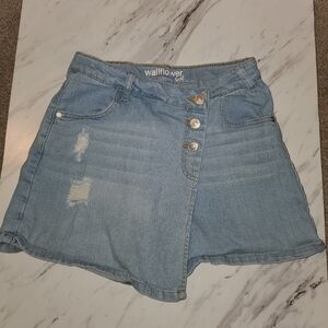 Girl Jean Skort Size 14